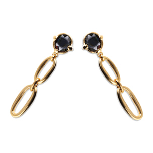 Pendiente SER DESLUMBRANTE NEGRO U