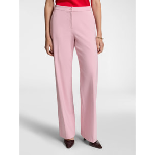 Elena Mirò - Pantaloni maschili in punto Milano - Rosa