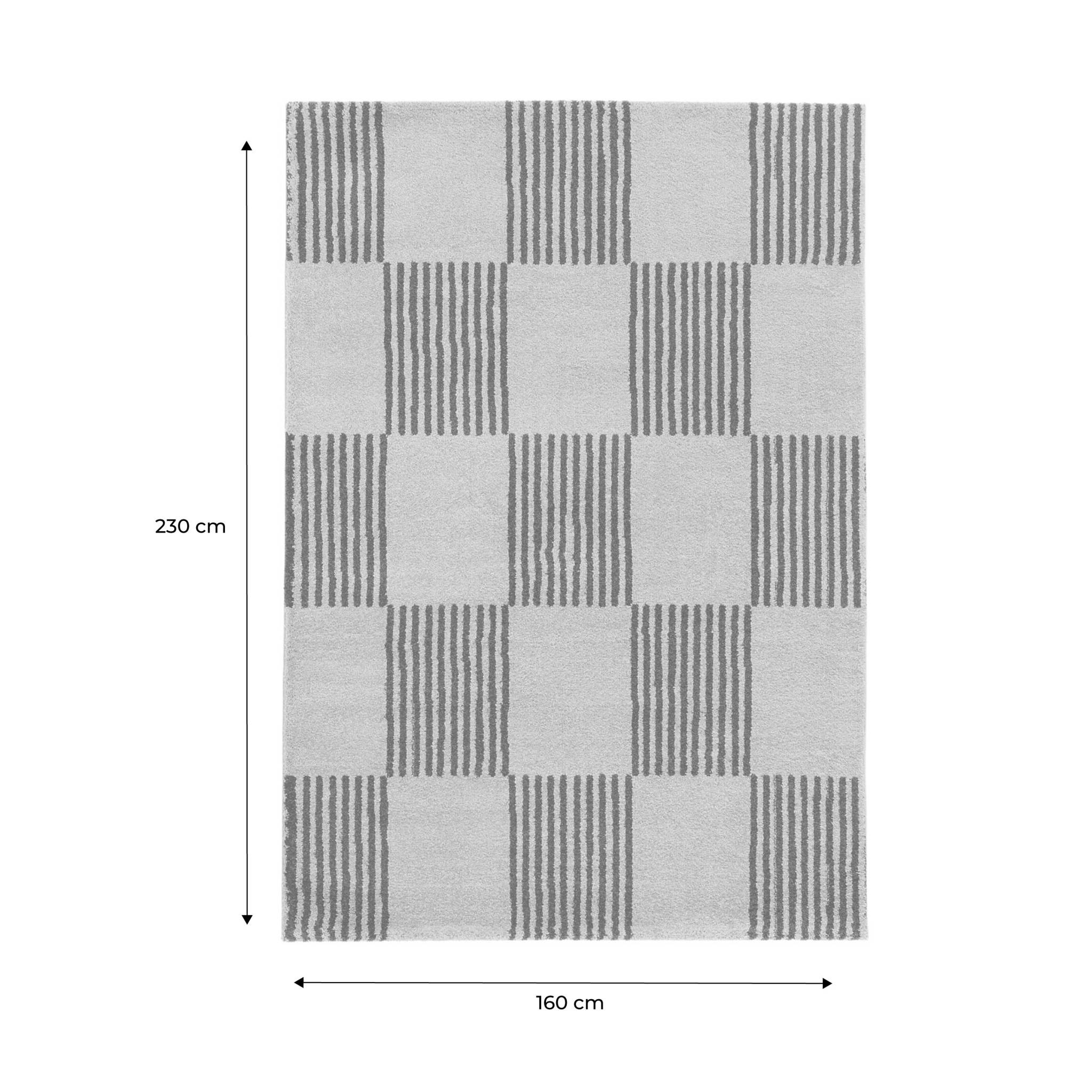 Tapis intérieur damier bleu et rose FERGEW