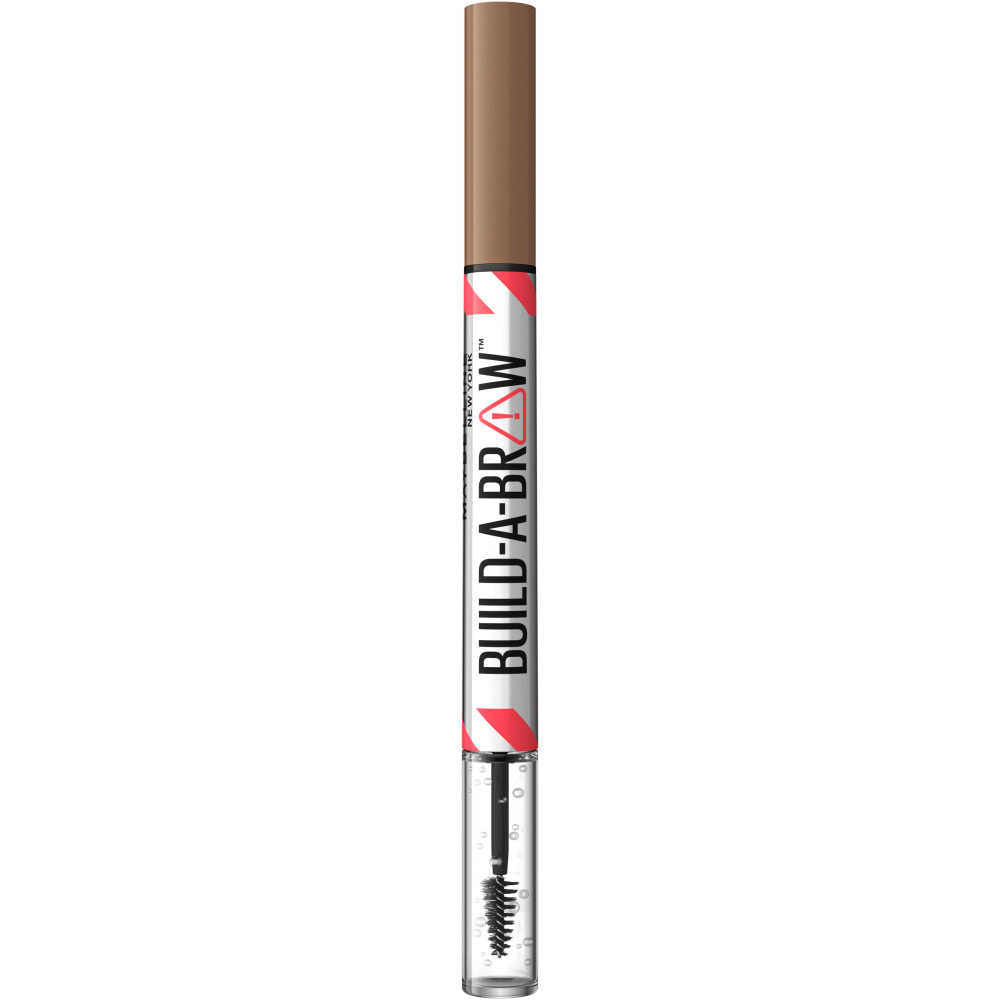 Maybelline New York Build-a-Brow Feutre et gel à sourcils 2-en-1 Soft Brown