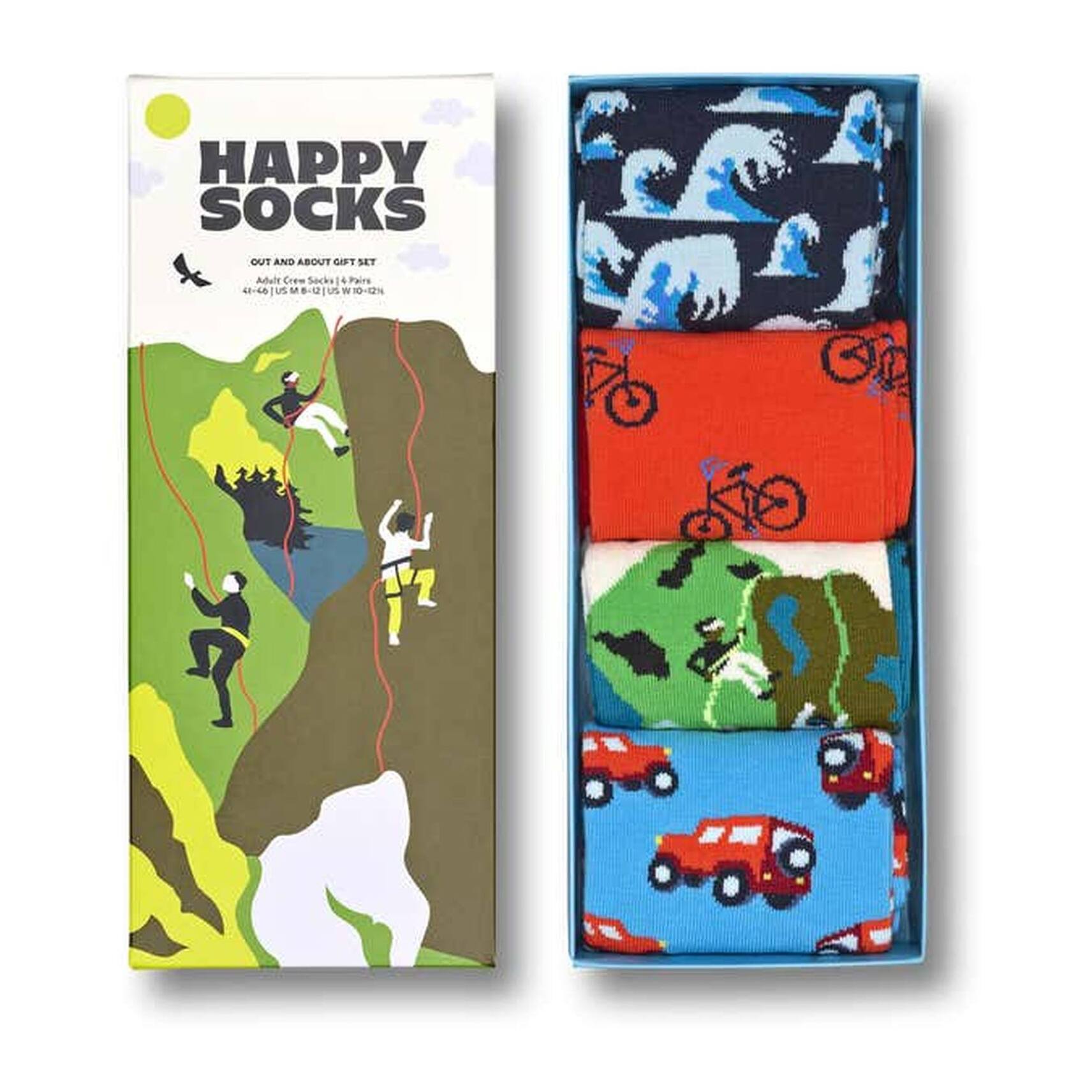 Calcetines 4 pack out and about gift set