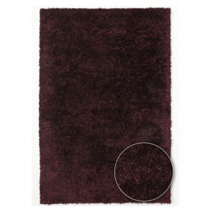 Tapis fait main Shaggy longues mèches Hago, 45 mm