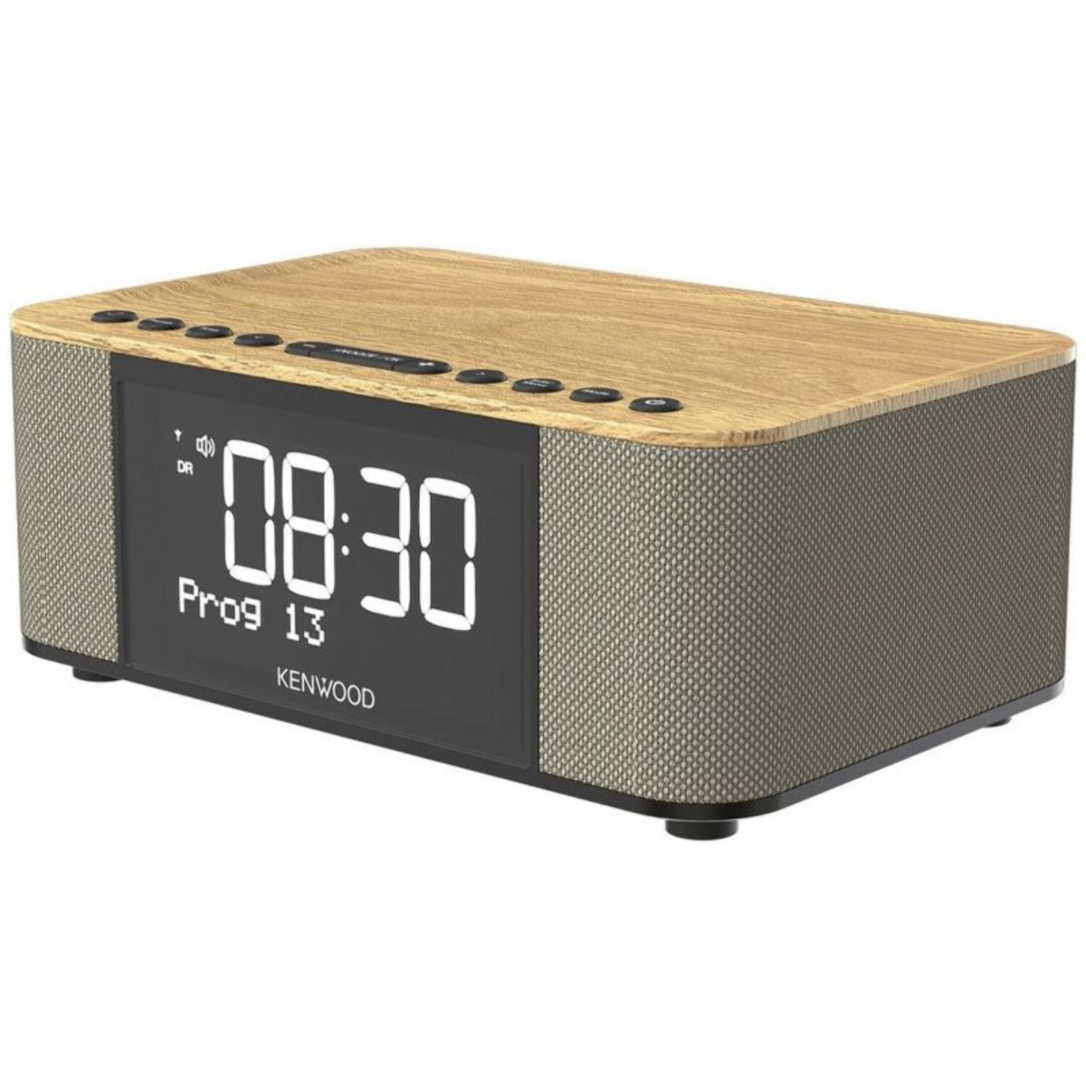 Radio réveil KENWOOD CRST40DABM Bois