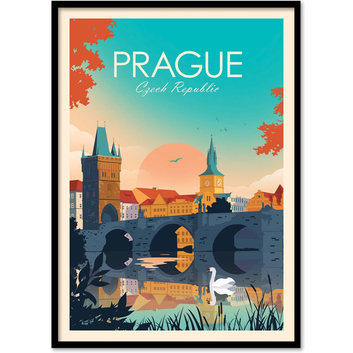 Affiche - Prague - Studio Inception