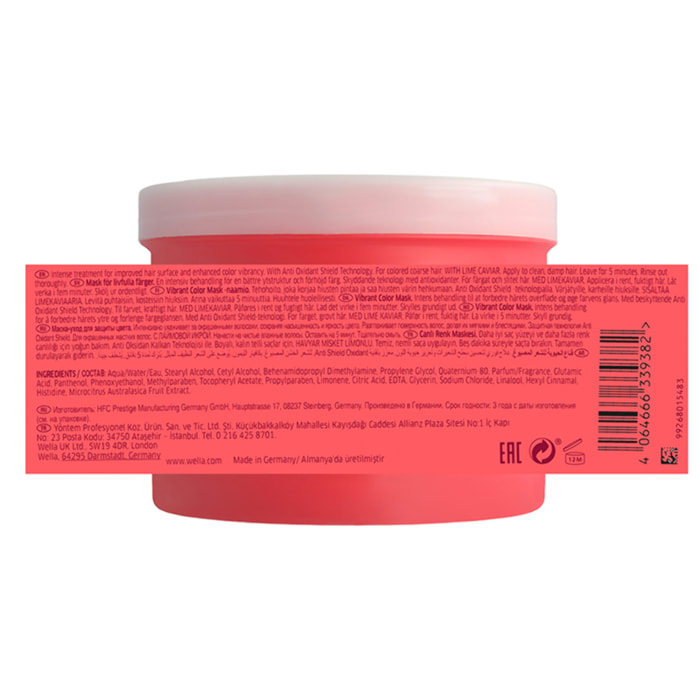 WELLA PROFESSIONALS Invigo Color Brilliance Maschera Capelli Spessi 500ml