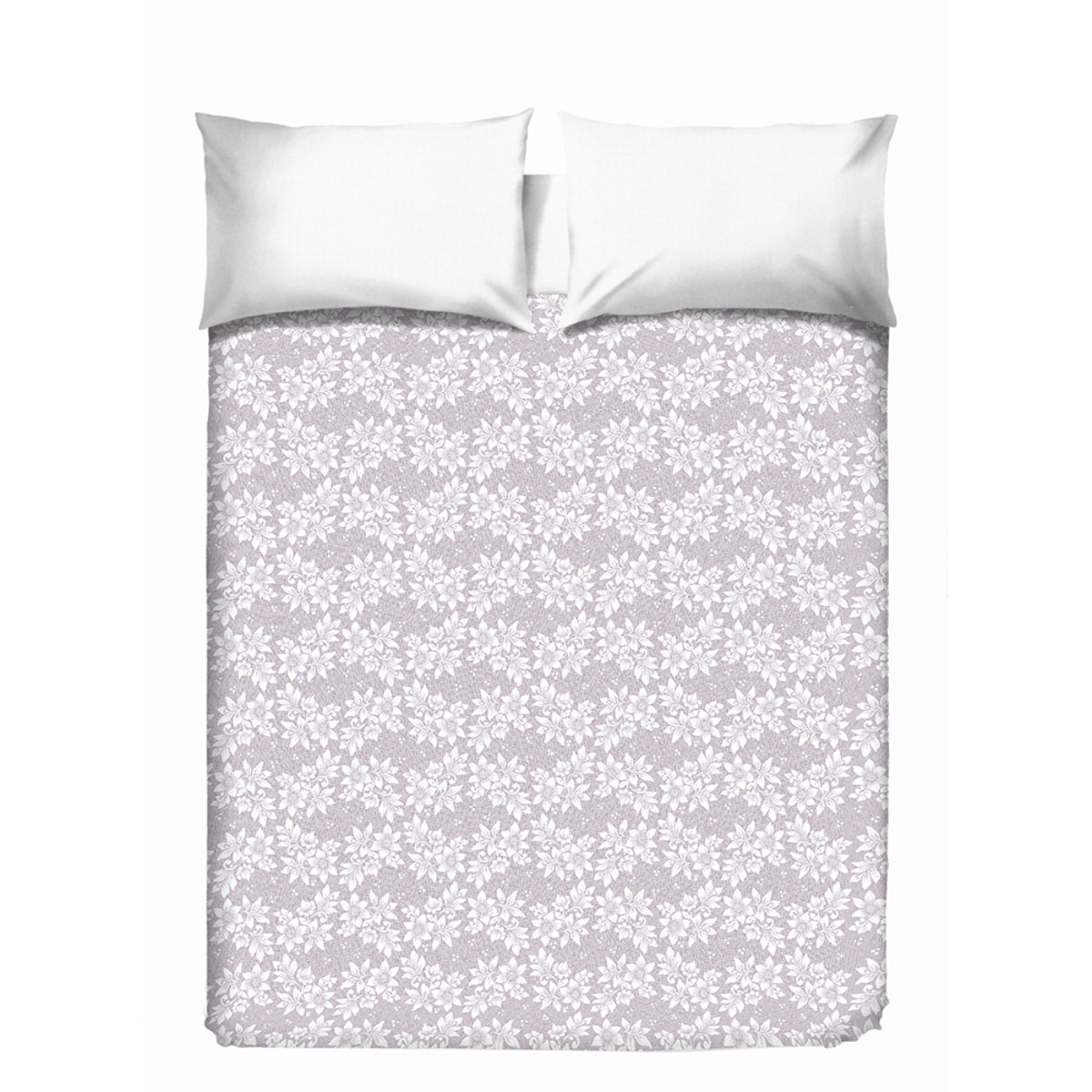 Copriletto di cotone Olivia beige