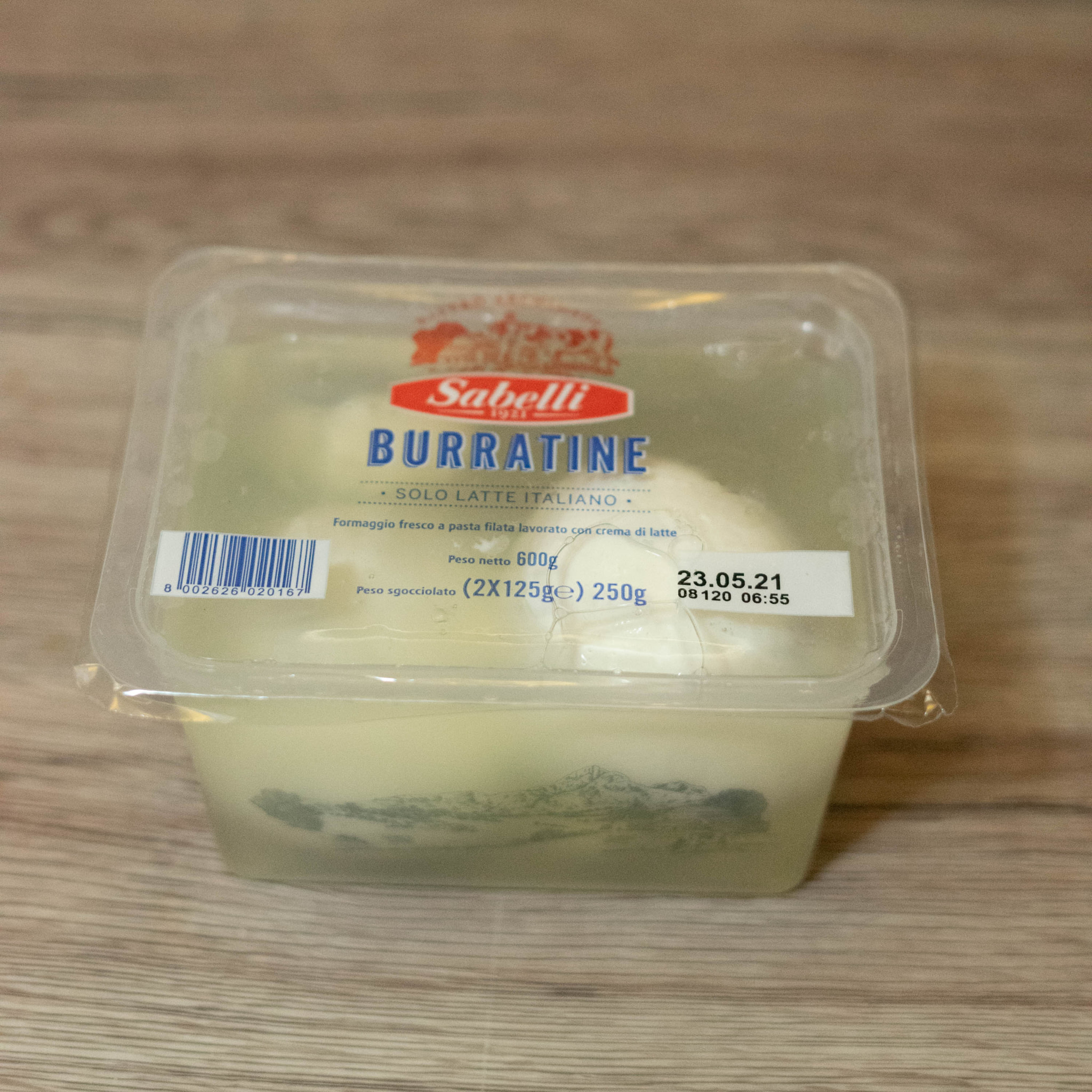 Burrata - 4x125g - Italie