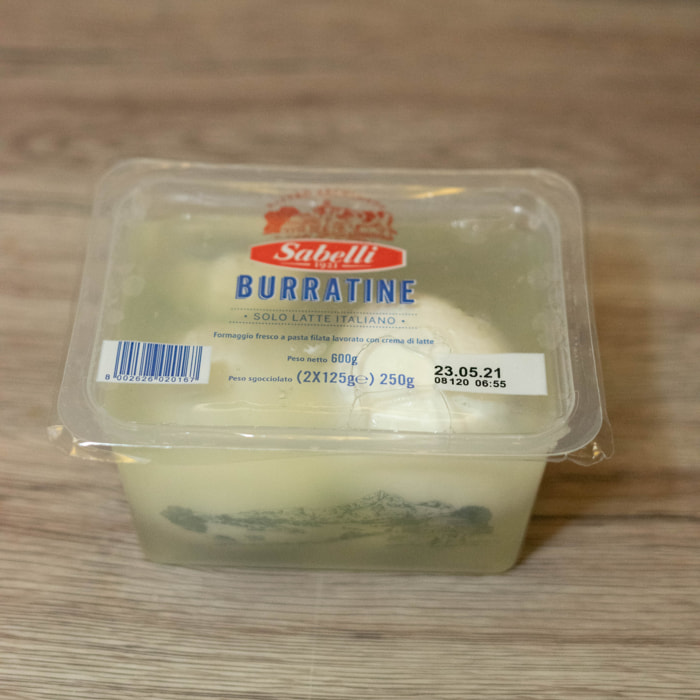 Burrata - 4x125g - Italie