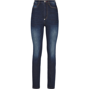 PHILIPP PLEIN Jegging de cintura alta ICONIC PLEIN