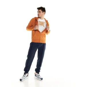 Chándal de hombre Leone con capucha y cremallera completa Shades