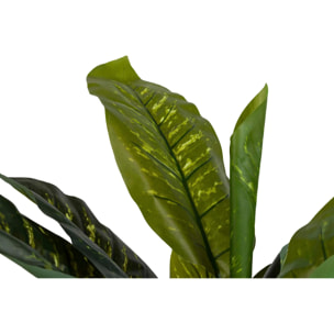 Planta Artificial Dieffenbachia Amoena Con Maceta 65x65x135 Cm