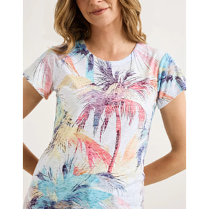 Camiseta Manga Corta Blanco - Cariota