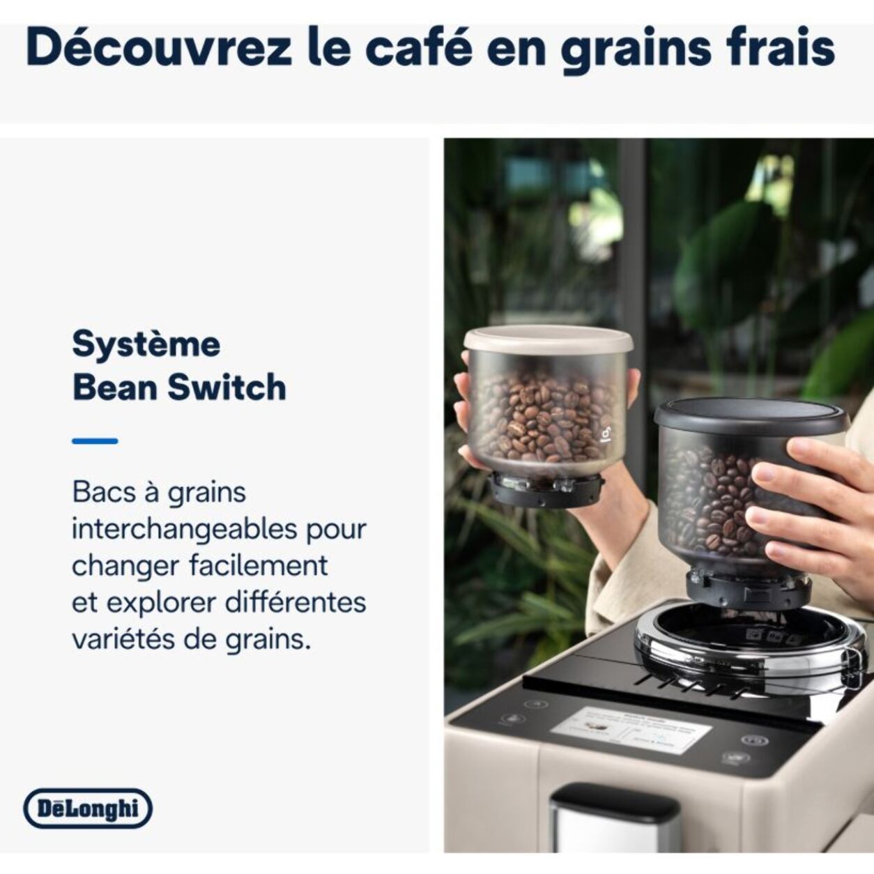 Expresso Broyeur DELONGHI FEB4435.BG Rivelia Beige
