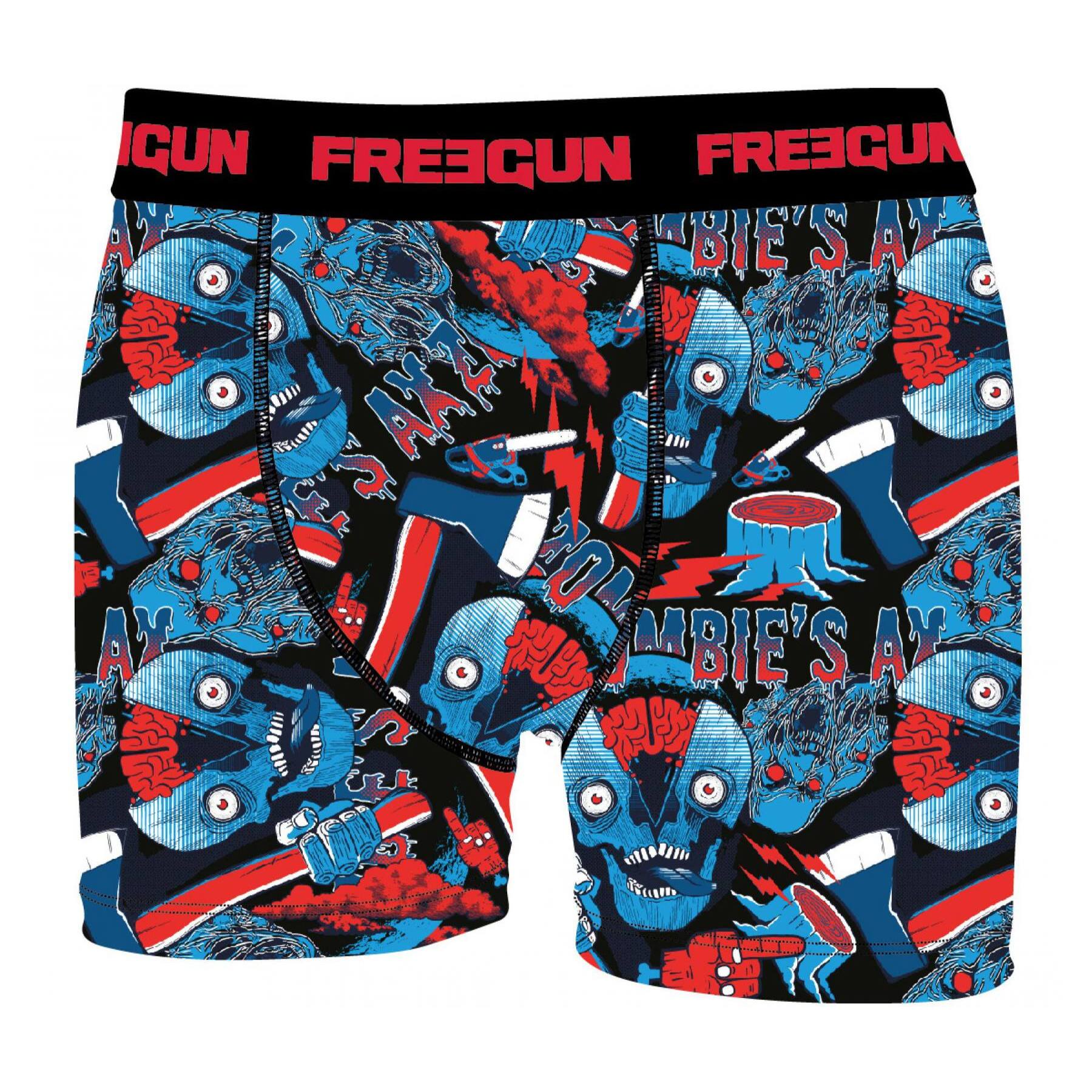 calzoncillo boxer freegun para niño zombies