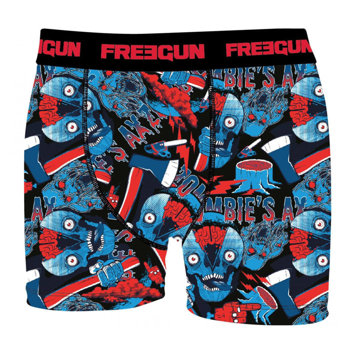 calzoncillo boxer freegun para niño zombies