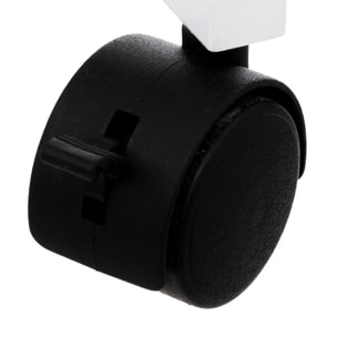 Desserte à roulettes 3 niveaux Blanc coton Colorama