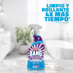 Cillit Bang - Spray Baño ultra brillo y limpieza, fórmula biodegradable - Pack 3x 750ml