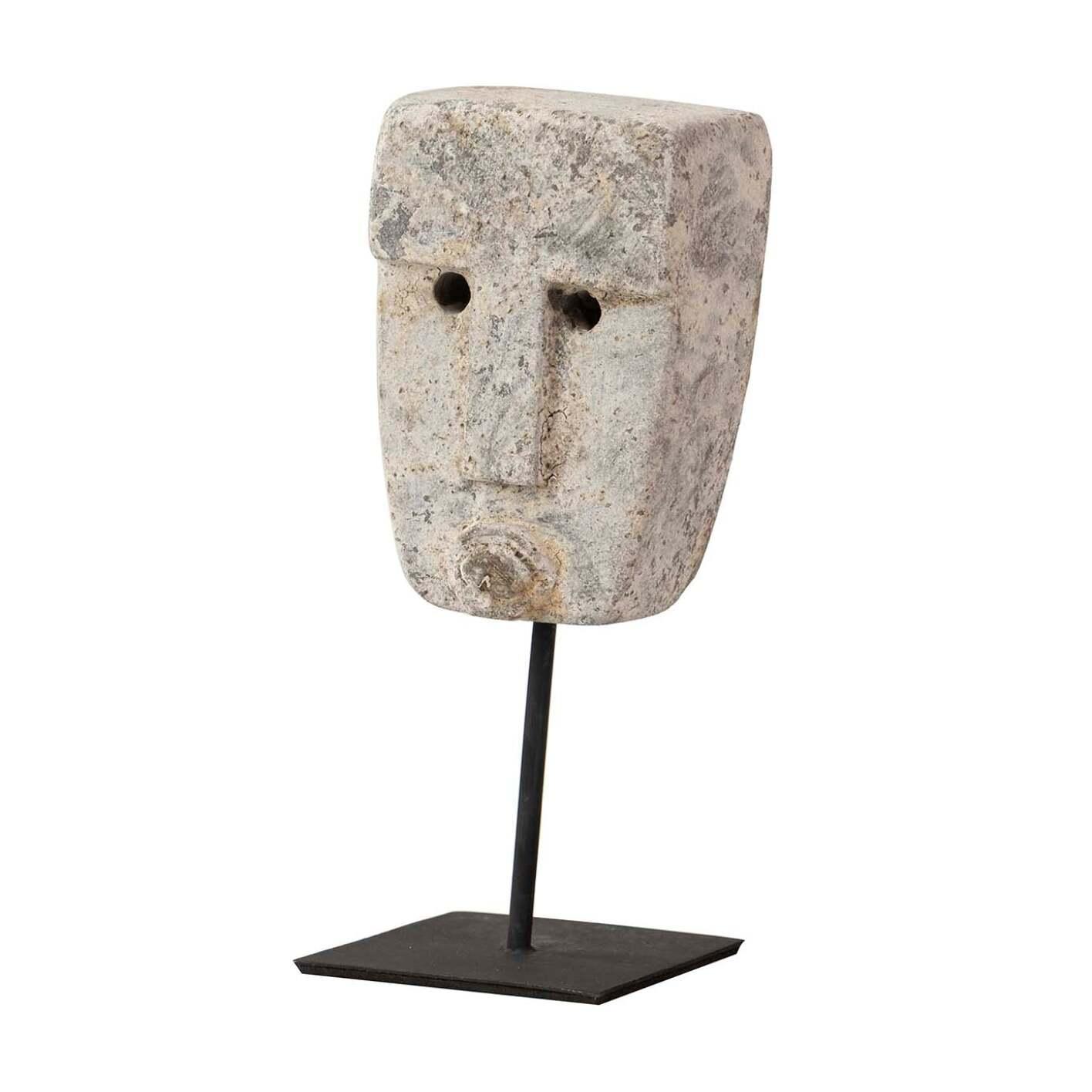 Figura Decorativa Piedra 8x7x23 Cm