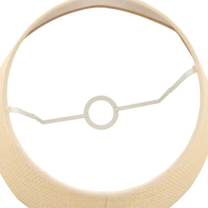Abat-jour Flore rond D.37cm beige