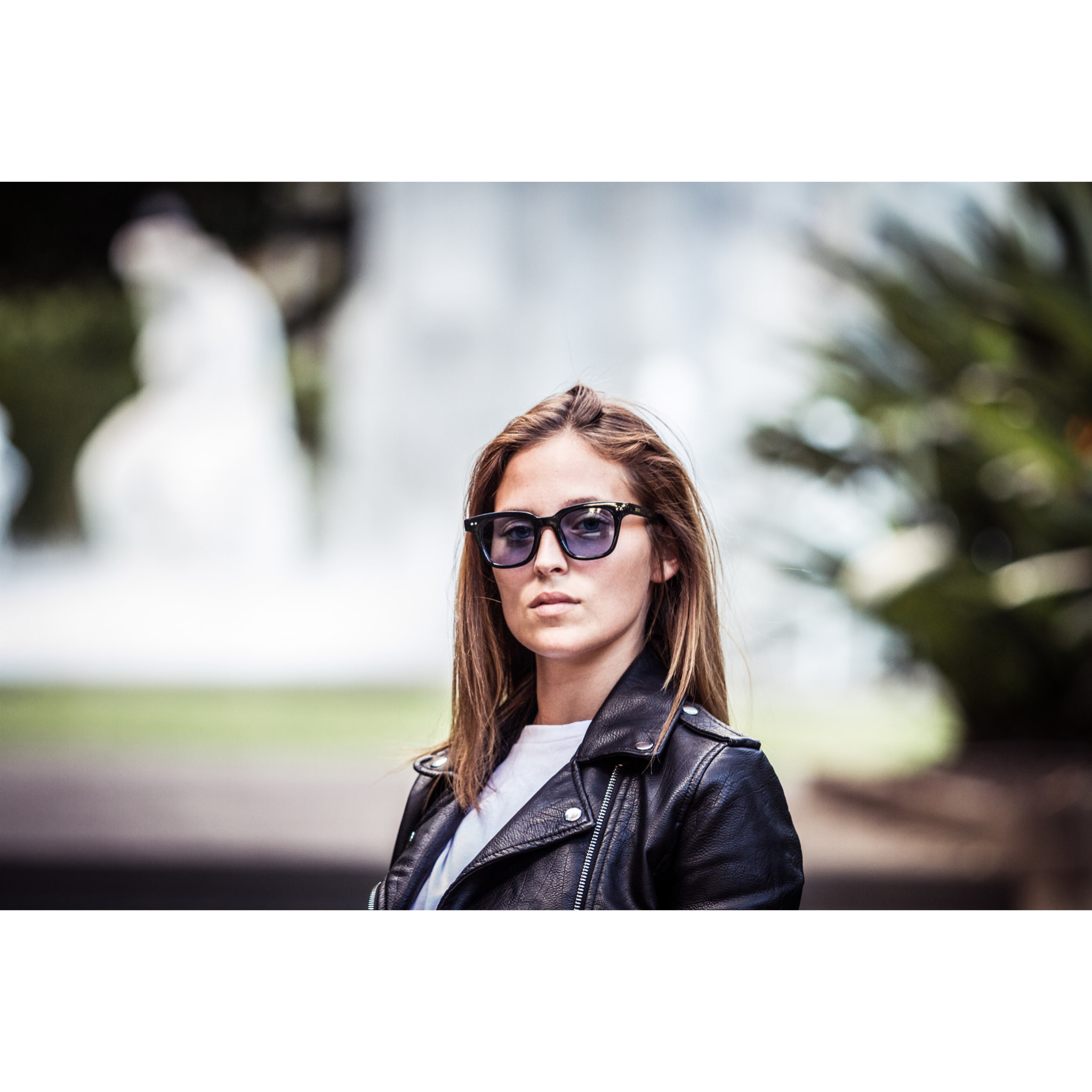 Occhiali da sole blu PALO ALTO SAMUI