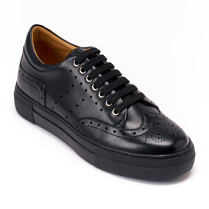 Sneaker British Passport Nero