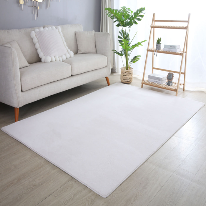 MOSCOU - Tapis uni Creme