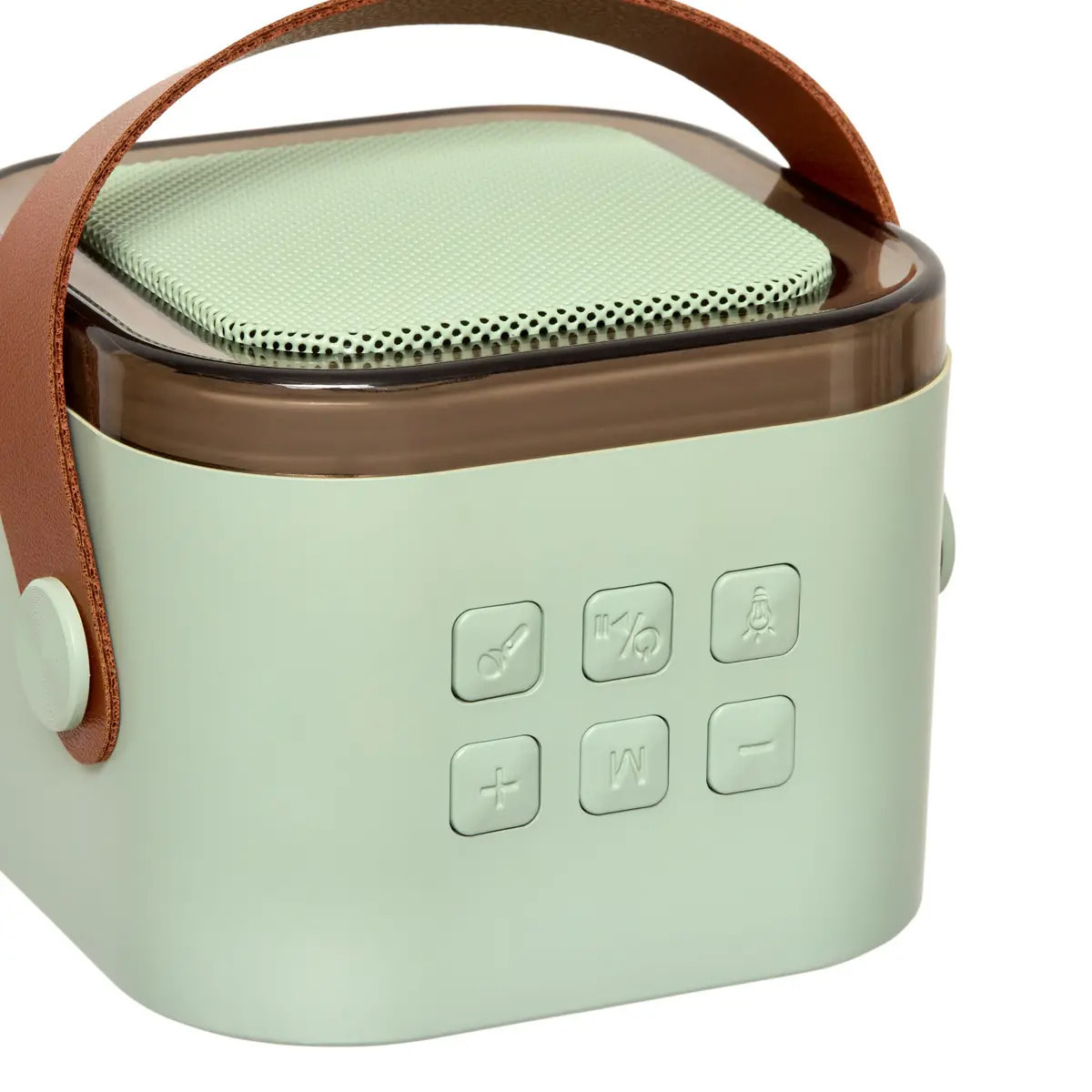 Set Karaoké Kara avec enceinte portable et 2 micros vert