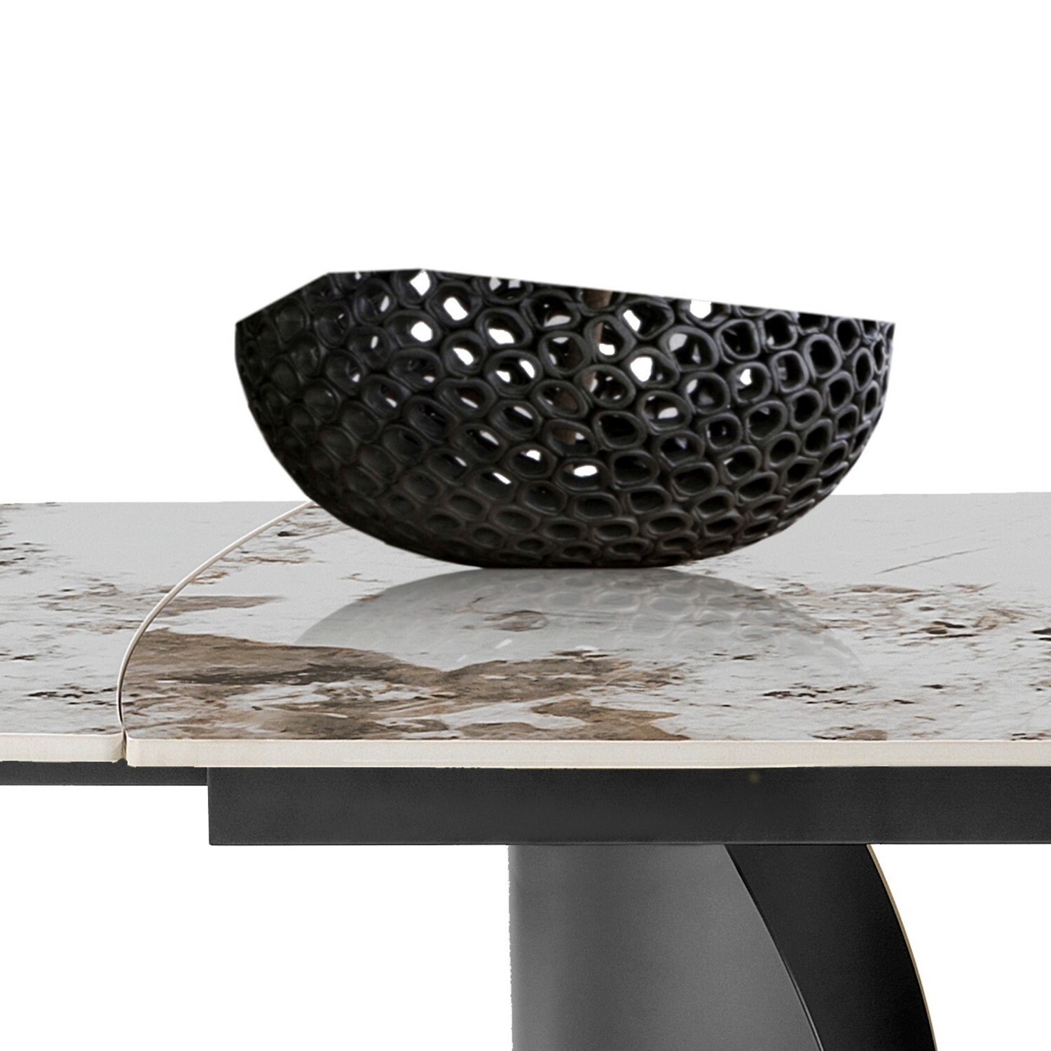 TOMASUCCI tavolo allungabile CLAW 2 Onice lucido