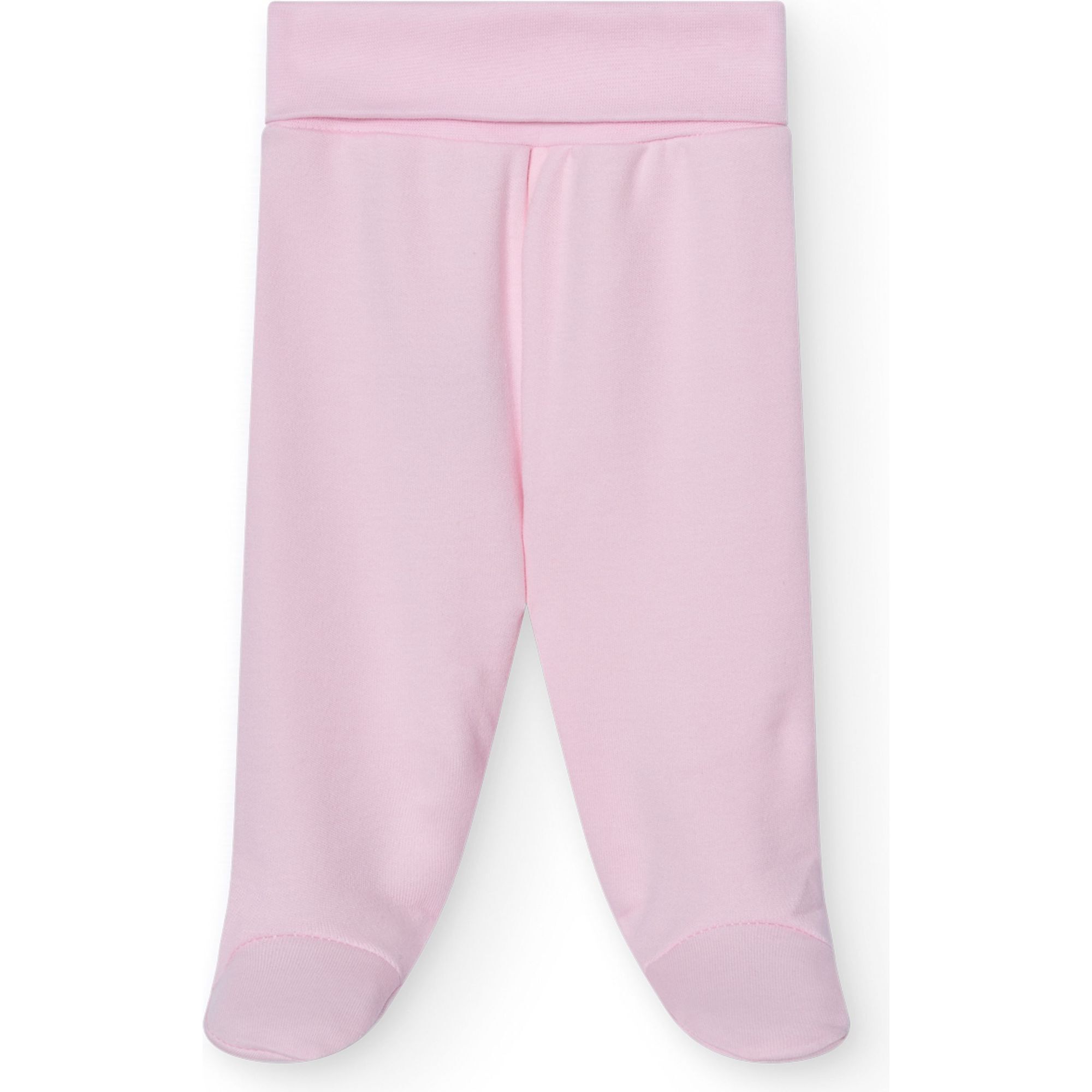 Polaina bebé algodón elástico con pies