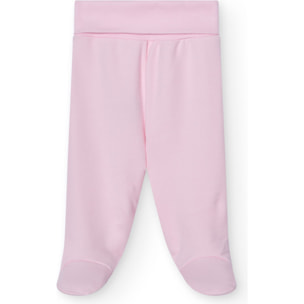 Polaina bebé algodón elástico con pies