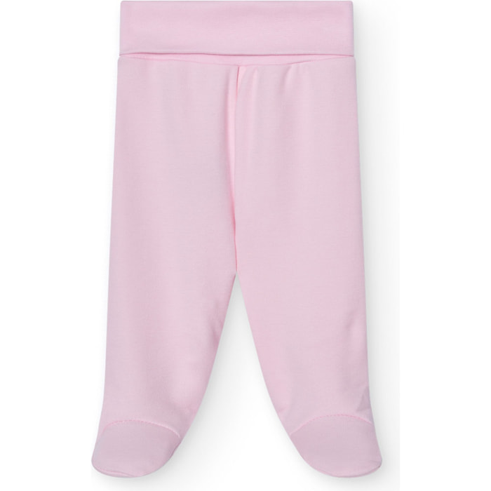 Polaina bebé algodón elástico con pies