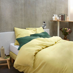 Lot De 2 Taies D'oreiller 100% lin LavÉ 160g Poire