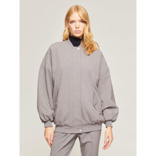 Motivi - Bomber acolchado light weight - Gris