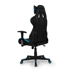 Silla gaming Silverstone Negro - Turquesa Silverstone