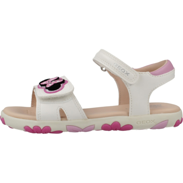Sandalias Niña de la marca GEOX  modelo J SANDAL HAITI GIRL BLANCO