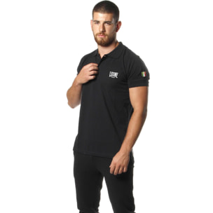 Polo de hombre Leone Basic de piquet de manga corta