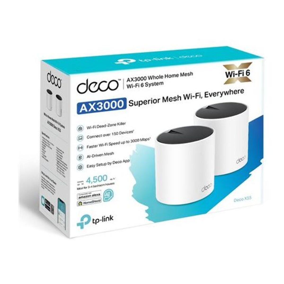 Routeur Wifi TP-LINK Deco X55(2-pack) mesh Wifi 6