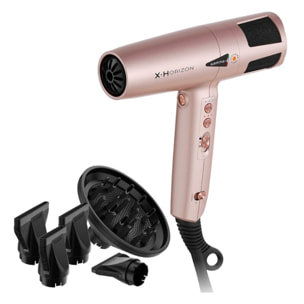 GAMMA+ X Horizon Asciugacapelli Professionale Gold Rose
