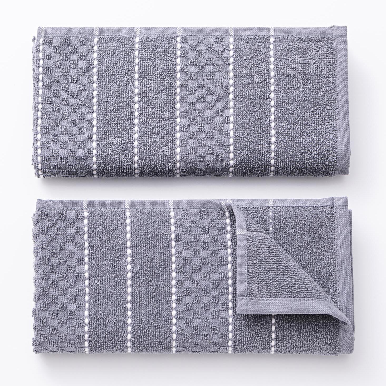 Juego de 2 trapos cocina 50x50 cm 100% algodón