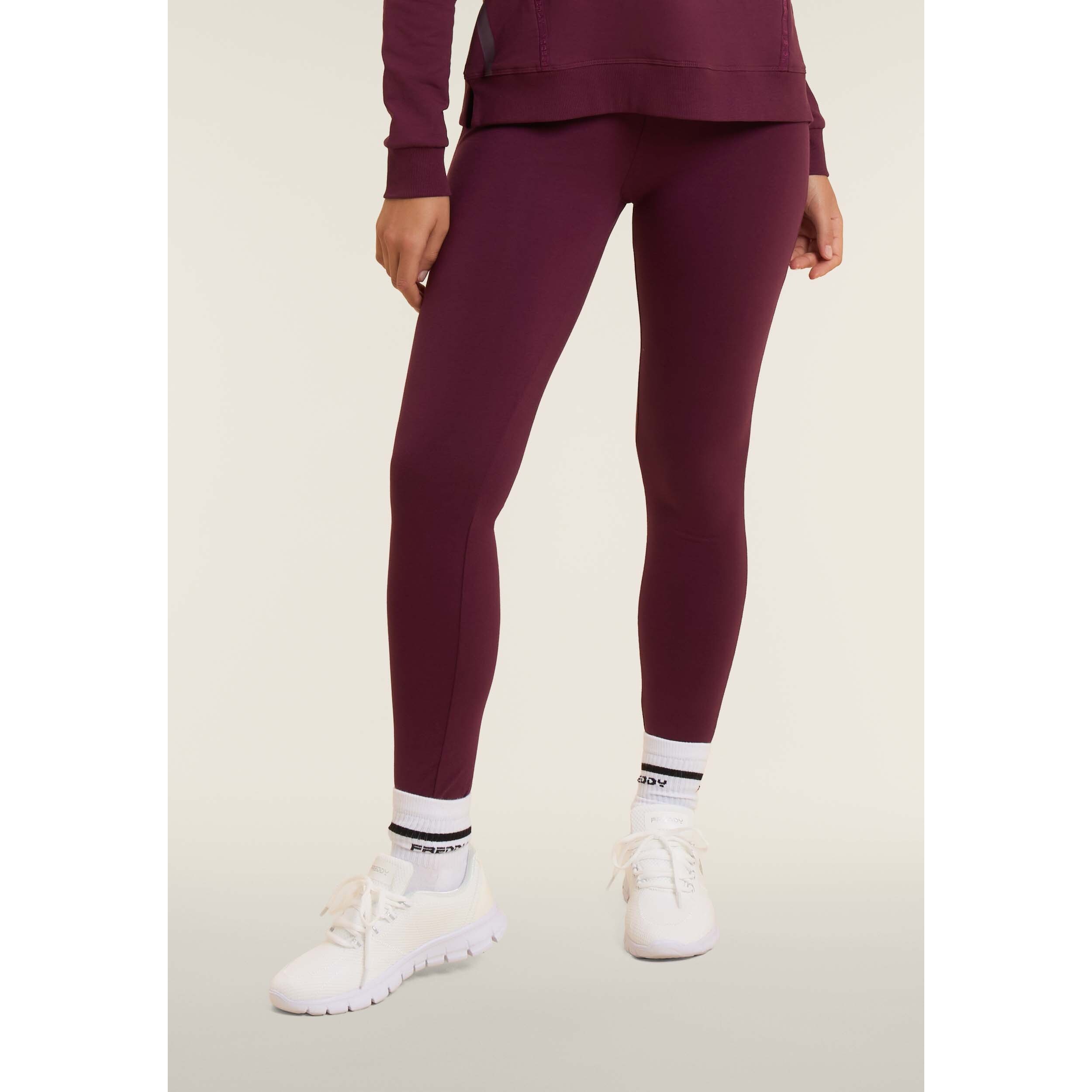 Leggings con cucitura posteriore a cuore