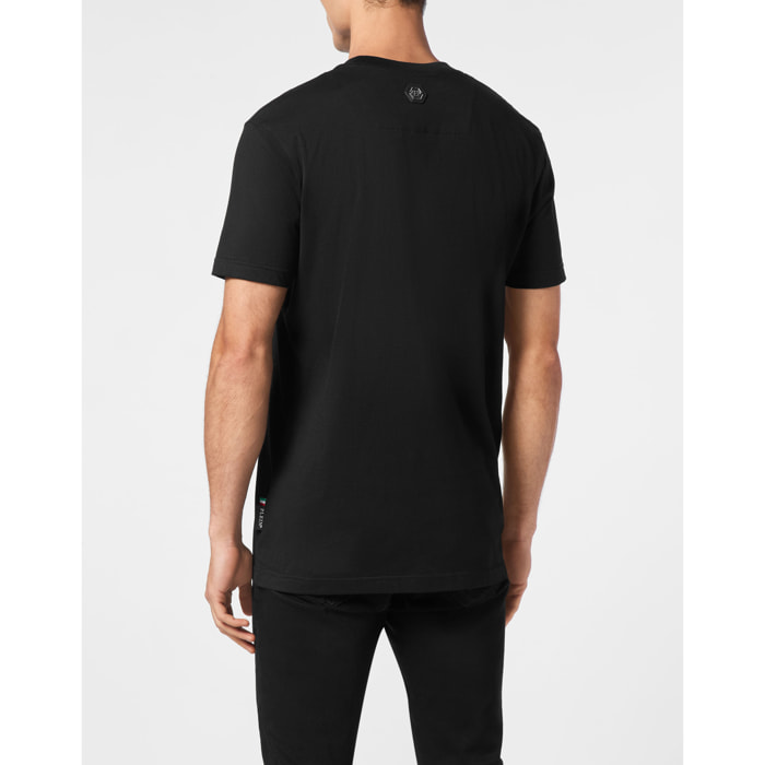 PHILIPP PLEIN T-Shirt Round Neck SKULL