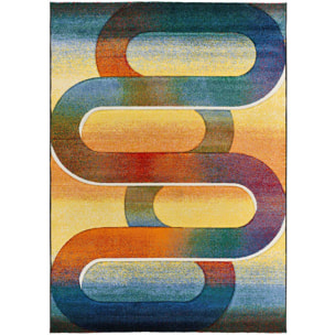 SYBIL Alfombra geométrica en multicolor, varias medidas disponibles