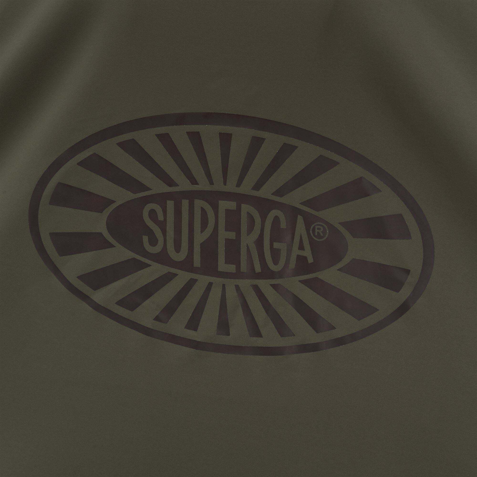Giacche Superga Uomo Donna Verde Poncho Raggiera Logo
