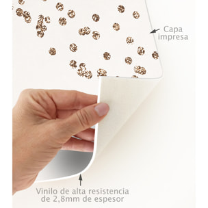 Alfombra de vinilo CERAMIKO, Ivanna, diseño moderno 200x300 cm