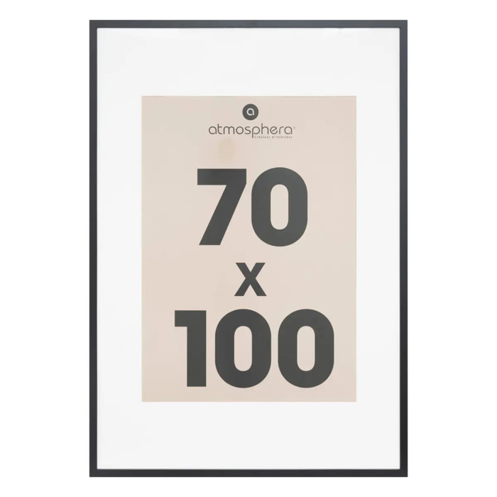 Cadre photo "Manu" noir 70x100cm