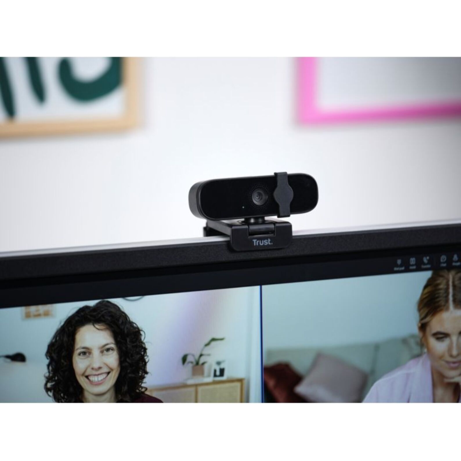Webcam TRUST Tanor Noir
