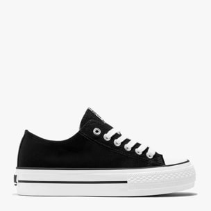 Zapatillas Unisex de Lona en Negro B&W