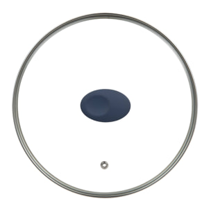 Juego de 3 sartenes ø18ø22ø26cm en aluminio prensado + 2 tapas de vidrio san ignacio.