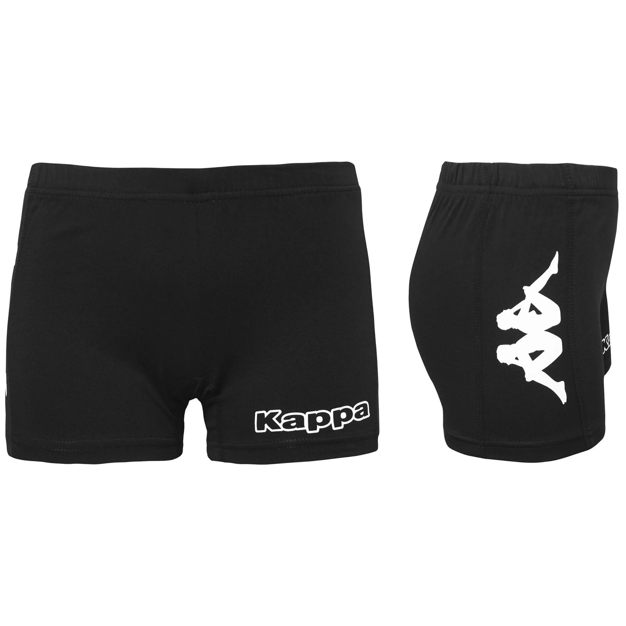 Kappa - Pantaloni Corti Bambina Nero - Kappa4Volley Ashiro