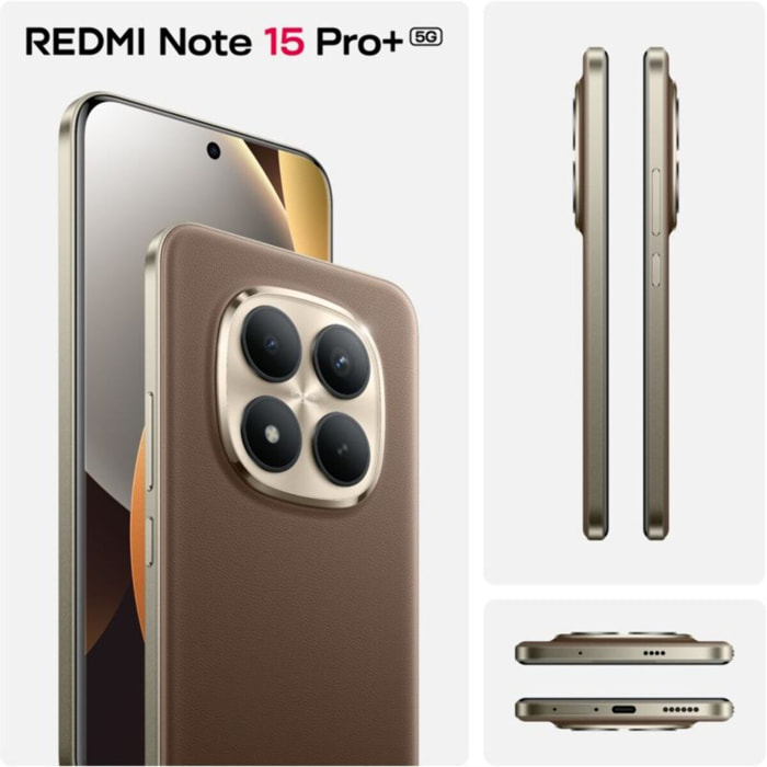 Smartphone XIAOMI Redmi Note 15 Pro+ Moka 256Go 5G